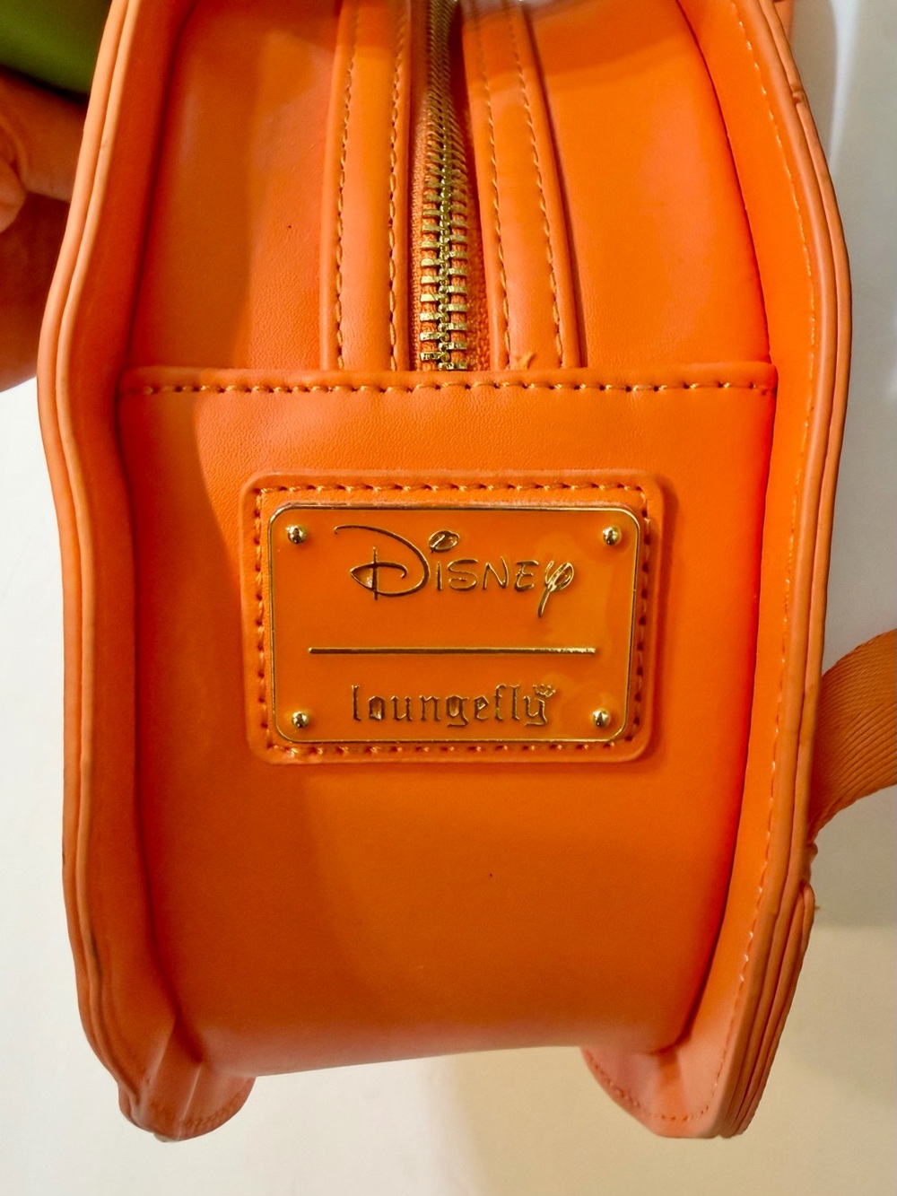 Loungefly Disney Minnie Pumpkin Glow in the Dark Mini Backpack - Picture 4 of 7